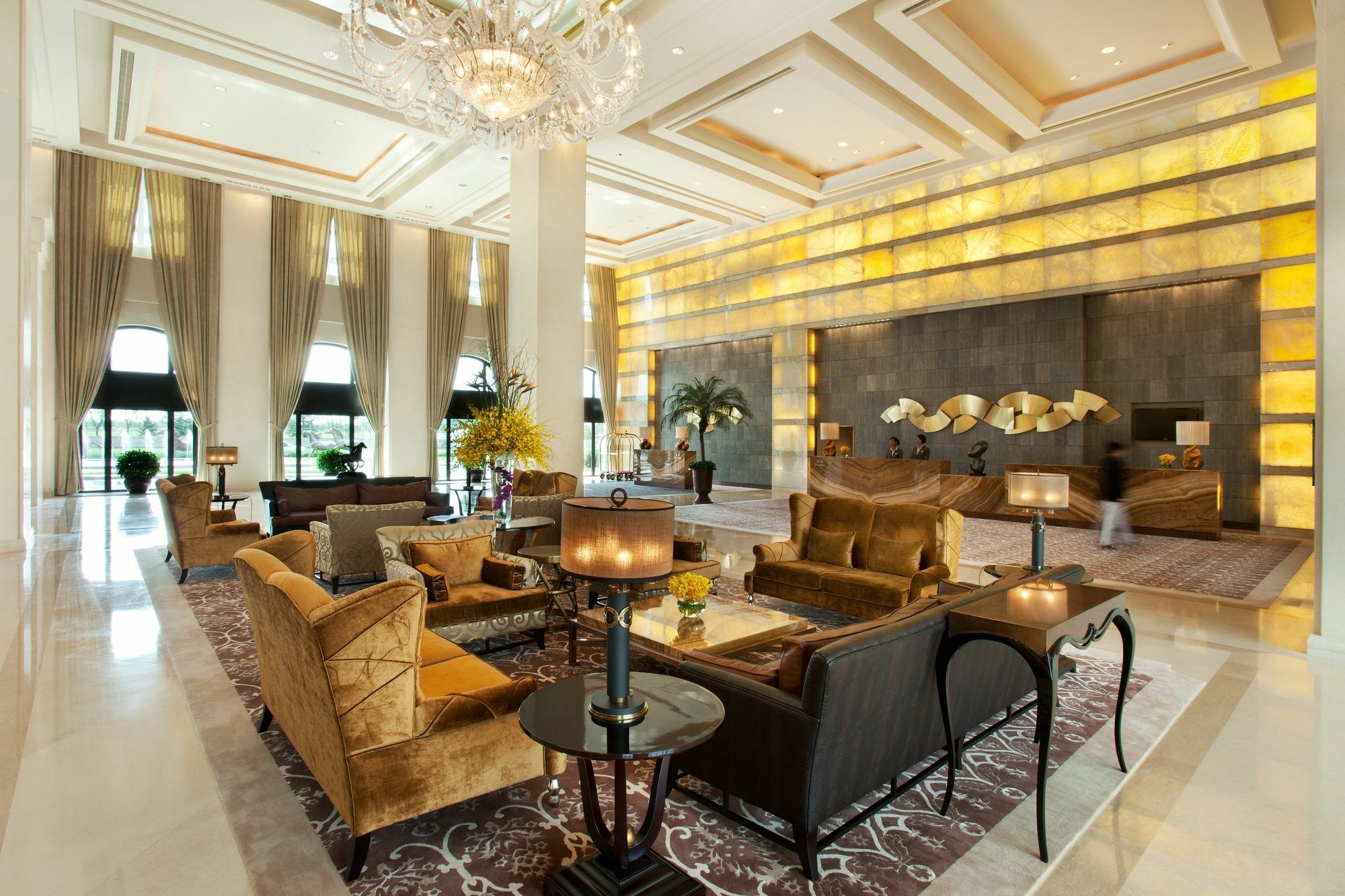 Tianjin Goldin Metropolitan Polo Club Hotel Xiqing Интериор снимка